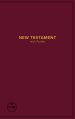 CSB Pocket New Testament with Psalms, Burgundy Trade Paper