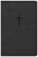 KJV Everyday Study Bible, Charcoal LeatherTouch