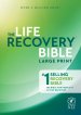 NLT Life Recovery Bible, Large Print, Paperback