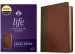 NKJV Life Application Study Bible, Third Edition, Large Print (LeatherLike, Brown/Mahogany, Red Letter)