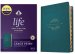 NKJV Life Application Study Bible, Third Edition, Large Print (LeatherLike, Teal Blue, Indexed, Red Letter)