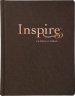 NLT Inspire Catholic Bible, Brown, Imitation Leather, Colouring, Journaling, Scripture Art, Wide Margins, Gift, Ribbon Marker