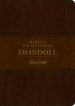 Biblia de estudio Swindoll NTV (SentiPiel, Café/Café claro, Índice)