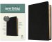 NLT Thinline Center-Column Reference Bible, Filament Enabled (Genuine Leather, Black, Red Letter)