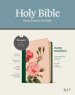 KJV Wide Margin Bible, Filament Enabled (LeatherLike, Pink Rose Garden, Red Letter)