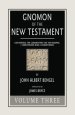 Gnomon of the New Testament, Volume 3