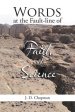 Words at the Fault-Line of Faith and Science