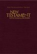 NIV, New Testament with Psalms and   Proverbs, Paperback, Burgundy