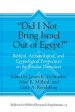 "did I Not Bring Israel Out of Egypt?": Biblical, Archaeological, and Egyptological Perspectives on the Exodus Narratives