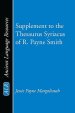 Supplement to the Thesaurus Syriacus of R. Payne Smith