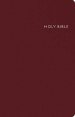 CEB Common English Thinline Bible Burgundy Bonded Leather