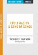 Ecclesiastes and Song of Songs