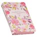 NLT, The Spiritual Growth Bible Faux Leather, Pink/Purple Floral Printed