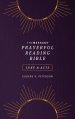 Message Prayerful Reading Bible: Luke & Acts (Softcover, Purple)