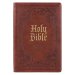 KJV Study Bible LP Faux Leather, Dark Brown