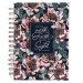 Journal Wirebound Black Floral Walk by Faith 2 Cor. 5:7