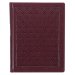 KJV Large Print Note-Taking Bible-Burgundy Diamond Faux Leather Hardcover