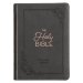 KJV Bible Compact LP Faux Leather, Gray