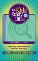 KJV Kids Study Bible (Flexisoft, Purple/Green, Red Letter)