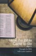 How the Bible Came to Be