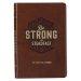 Devotional Be Strong & Steadfast Faux Leather