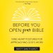 Before You Open Your Bible