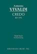 Credo, RV 591 - Vocal Score