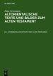 Altorientalische Texte Zum Alten Testament