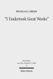 I Undertook Great Works: The Ideology of Domestic Achievements in West Semitic Royal Inscriptions