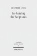 Re-Reading the Scriptures: Essays on the Literary History of the Old Testament