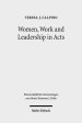 Women, Work and Leadership in Acts