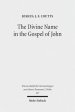 The Divine Name in the Gospel of John: Significance and Impetus