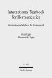 International Yearbook for Hermeneutics/Internationales Jahrbuch Fur Hermeneutik: Volume 17: Focus: Logos / Band 17: Schwerpunkt: Logos