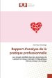 Rapport D'analyse De La Pratique Professionnelle