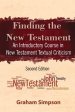 Finding the New Testament: An Introductory Course in New Testament Textual Criticism