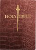 KJV Sword Bible, Large Print, Walnut Alligator Bonded Leather, Thumb Index: (Red Letter, Burgundy, 1611 Version)