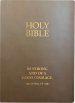 KJV Holy Bible, Be Strong and Courageous Life Verse Edition, Large Print, Coffee Ultrasoft: (Red Letter, Brown, 1611 Version)