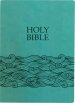 KJV Holy Bible, Wave Design, Large Print, Coastal Blue Ultrasoft: (Red Letter, Teal, 1611 Version)