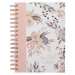 Journal Wirebound Pink Blue Floral Be Still Ps. 46:10