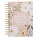 Journal Wirebound Beige Floral Good Work in You Phil. 1:6