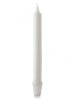 9" Self Fitting Candelabra Candle, White - Pack of 12