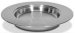 Stacking Bread Plate - Stainless Steel Brushed Finish. 25.5cm diam.