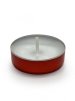 Red Metal 2 Hour Tea Lights, Pack of 1000