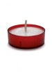 Red Polycarbonate 2 hr Tea Lights - Pack of 1000