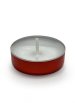 Red Metal 2 Hour Tea Lights - Pack of 100