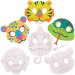 Rainforest Animal Colour-in Masks - Pack of 10