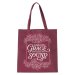 Tote Burgundy Amazing Grace