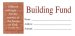 Offering Envelope: Building Fund, Smaller-Size (Package of 100)