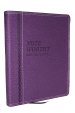 NoteWorthy New Testament: Read and Journal Through the New Testament in a Year (NKJV, Purple Leathersoft, Comfort Print)