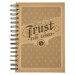 Journal Wirebound Brown Trust in the Lord Prov. 3:5